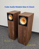 Cube Audio Jazzon Full Range Loudspeakers (Walnut) One Pair Only