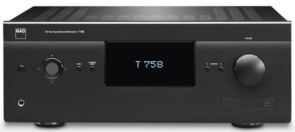 NAD T758 V3i A/V Receiver with Dolby Atmos DTS-X & 4K UltraHD
