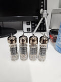 Set of 4 Electro-Harmonix 6BM8EH Power Tubes