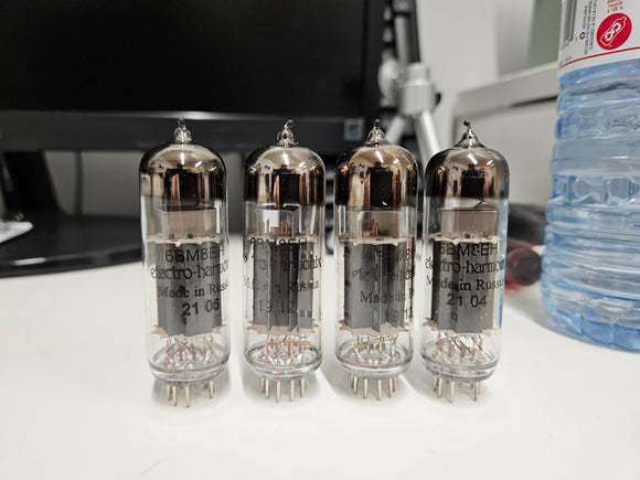 Set of 4 Electro-Harmonix 6BM8EH Power Tubes
