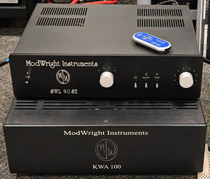 Superb ModWright Instruments Power Amp & Preamp combination (or separates)