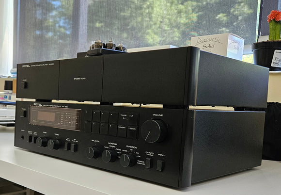 Rotel RX855 Receiver and RB850 Power Amp - Mint Cond