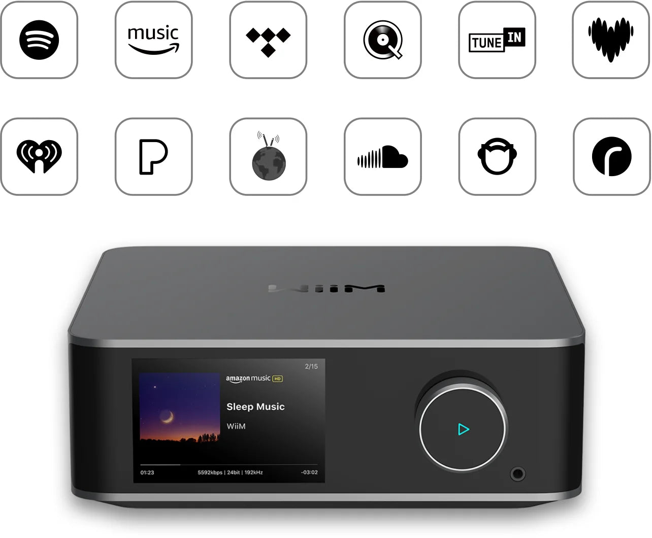 Wiim Ultra High-Res Audio Music Streaming Player & Preamp – Stereo