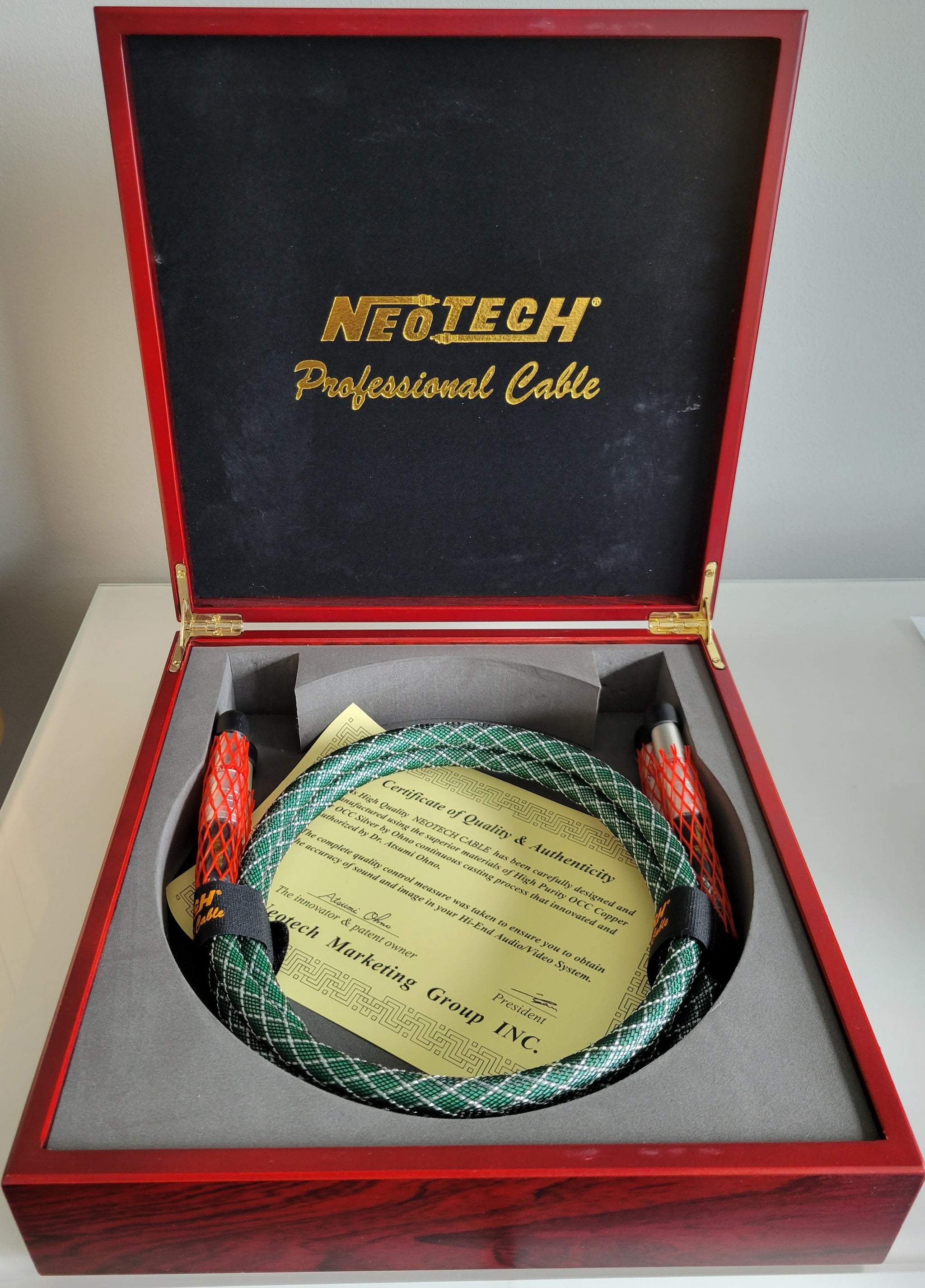 Neotech NEVD-2001 Pure Silver Coaxial Digital Cable (1.5-meter