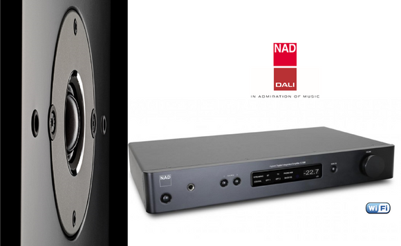 NAD C338 + DALI Oberon 1 Speakers