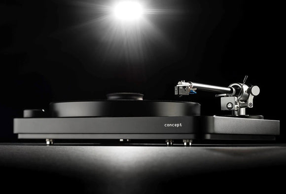 Clearaudio Concept Black Turntable (Satisfy Arm Packages)