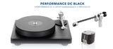 Clearaudio Performance DC Black Turntable (Package)